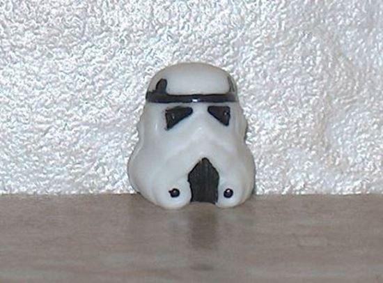 NICE REPRO Helmet for 4/" Luke Stormtrooper POTF Figure Vintage Star Wars